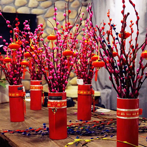 银柳干插花 淘宝拼多多热销银柳干插花货源拿货 阿里巴巴货源