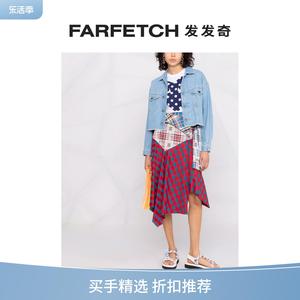 [Final Sale]Opening Ceremony女士logo印花短款牛仔夹克FARFETCH