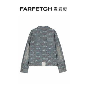 Lanvin浪凡男女通用x Future 标记效果牛仔夹克FARFETCH发发奇