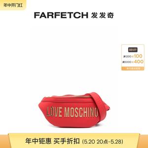 Love Moschino女士logo人造皮革腰包FARFETCH发发奇