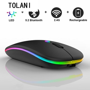 Rechargeable Wireless Mouse Bluetooth Gamer Gaming Mouse鼠标