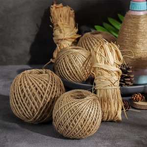 复古麻绳丝带绳子捆绑绳装饰品diy手工编织麻线麻布鲜花包装材料