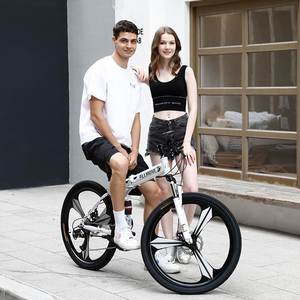 永久折叠山地自行车男式新型变速单车公路赛车24寸26青少年女学生