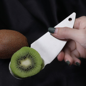 304不锈钢猕猴桃专用刀剥橙器柚子刀去皮器奇异果刀切蛋器挖肉勺