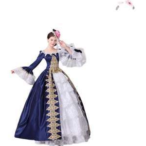 外国古代皇室宫廷女装出租欧洲十三世纪贵族小姐贵妇演出服租赁