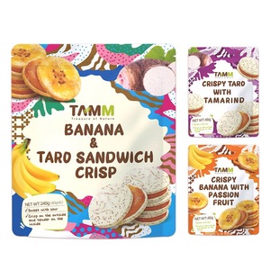 山姆超市TAMM香蕉百香果脆&芋头罗望子脆40g水果夹心脆休闲零食