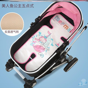 竹编婴儿推车凉席冰丝透气夏季神器凉垫简约婴幼儿宝宝垫子坐垫
