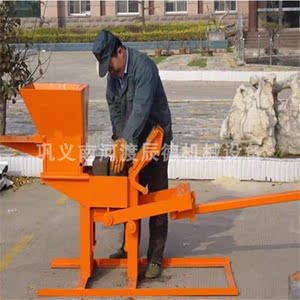 QMR1-40小型粘土砖机 粘土连锁砖机 非洲砖机 砖机磨具工厂