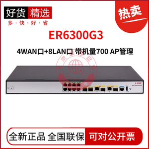 ER6300G3 ER8300G3 新款华三H3C高端企业级机架式VPN路由器