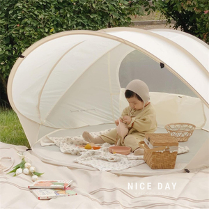 韩国儿童帐篷户外露营防晒携式装备女孩过家家室内游戏屋玩具