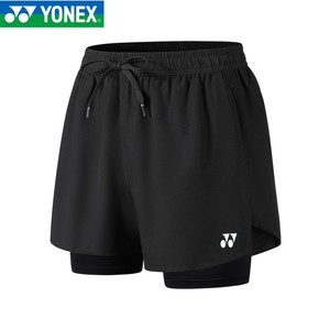 尤尼克斯夏季男女新款yy羽毛球短裤休闲跑步运动冰丝速干三分裤