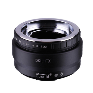 DKL-FX 转接环福伦达施耐德DKL口镜头转适用于富士FX微单XT4 XE1