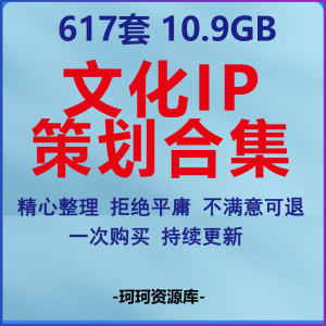 文化IP策划ip4A广告公司创意策划全案策略营销活动推广方案