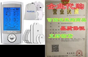 NURSAL EMS TENS Unit Muscle Stimulator with 8 Electrode P