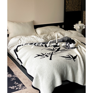 嘉里home | 国风半边绒多功能毛毯北欧风空调毯盖毯休闲毯沙发巾