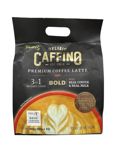 印尼啪啪通3合1菲诺特浓拿铁咖啡速溶450g黑卡布奇诺风味304.8g