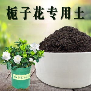 栀子花专用土有机肥料花泥营养土透气酸性通用土壤养花家用种植土