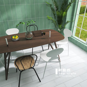 现代仿实木木纹条瓷砖150x450客厅卧室防滑地砖地板砖阳台厨卫砖