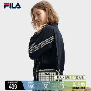 FILA 斐乐官方女包挎包2024春新款时尚休闲随身包包单肩包斜挎包