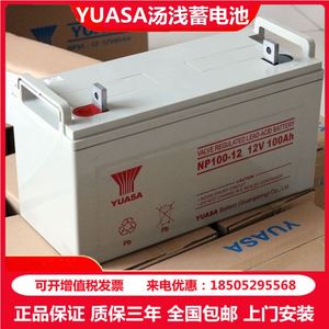 YUASA汤浅蓄电池12V/NP100 210 155 120 65 38 24 7 AH-12机房UPS