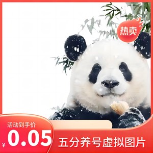 #11会员0.05五分钱养号壁纸图片萌兰熊猫壁纸自动发货图片秒发