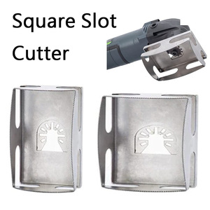 方形开孔器Square Slot Cutter 木工方槽开孔工具  开槽切割铣刀