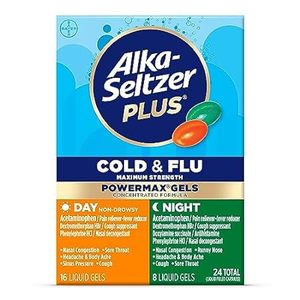 Alka-Seltzer Plus Power Max Cold and Flu Medicine， Day+Ni