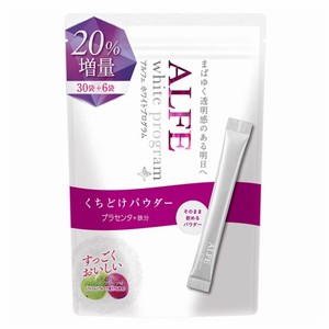 日本代购 大正制药ALFE胶原蛋白+补铁冲剂30条女皮肤紧致光滑嫩白