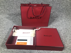 巴利BALLY礼品袋子钱包包装纸袋礼品盒子手提袋包装纸袋防尘布袋