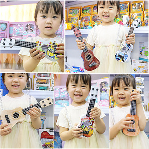 儿童玩具尤克里里音乐儿童女孩可弹迷你小吉他小乐器六一节礼物