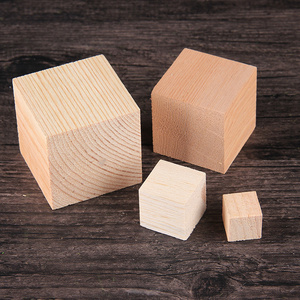 松木小木块y实木构成材料长方形正方形木条雕刻手工di木板片木片