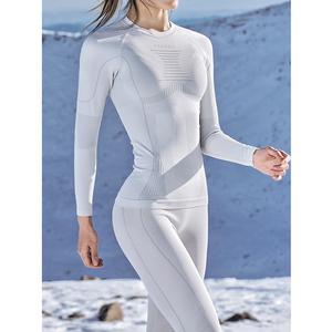 awka专业滑雪速干衣压缩保暖内衣滑雪服打底男女同款速干裤冬季