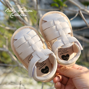 婴儿鞋0-6-8-12个月男女宝宝潮流鞋一周岁夏季软底学步鞋韩版凉鞋