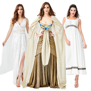 埃及艳后装成人女款希腊女神cos服 万圣节服装文艺复兴意大利女装