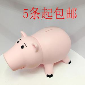 总动员玩具小猪火腿罐储钱4发声猪粉色存钱钱箱摆件礼物6互动人偶