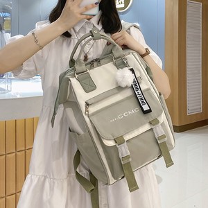 书包女初中生森系简约大容量手提背包ins小众日韩版小学生双肩包.