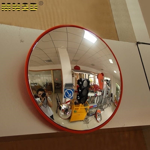 45cm凸面镜室外交通广角镜室内反光镜道路转弯镜球面镜超市防盗镜