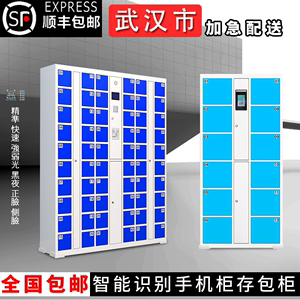 武汉市电子存包柜智能储物柜手机存放人脸识别微信扫码指纹寄存柜