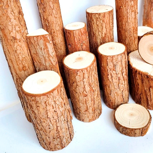 小木桩壁炉装饰木头木柴原木木材实木围栏栅栏树桩摆件造景圆木桩