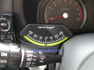 汽车载自感应坡度仪越野车测量仪坡度角R度尺水平器平衡表