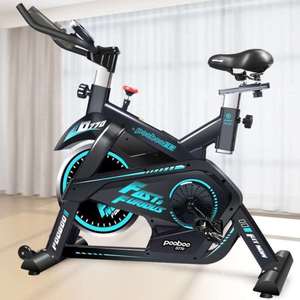 蓝堡动感单车家用单车健身器磁控静音健身单车自行车室内脚踏车运