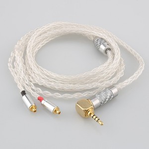 纯银适用于AKG N5005 n30 N40 MMCX耳机升级线 3.5 4.4平衡耳机线