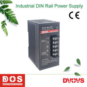 点石DOS导轨式开关电源供应器ECR-60-24P足功率24V2.5A质保三年