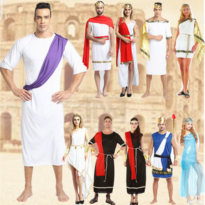 万圣节cos古罗马武士服装角斗士耶稣 圣母雅典服装埃及阿拉伯衣服