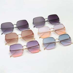 New Fashion Ladies Cut Edge Sunglasses Metal Sunglasses Prog