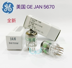 全新美国 GE 5670 电子管 直代6N3 396A 2C51电子管，大量库存