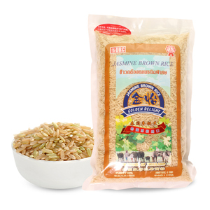 泰国进口金怡香糙米 五谷杂粮粗粮Jasmine brown rice 1kg
