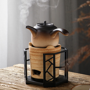 泥炉风炉火炉木炭煮茶器潮州功夫煮茶炉陶土户外家用小碳炉煮茶壶