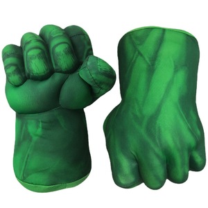 【外贸跨境】新款绿拳头红蜘蛛手套毛绒玩具厂家儿童拳击手套巨人