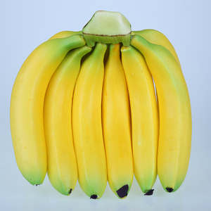 仿真香蕉串模型假水果供品橱柜家居装饰品拍摄影视道具塑料香蕉把
